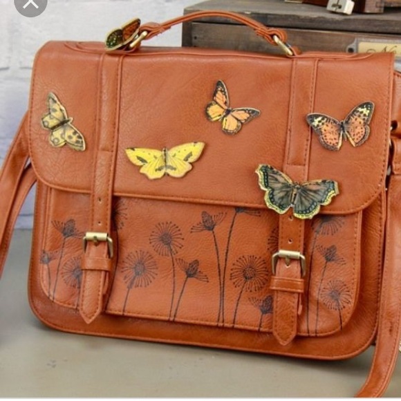 Modcloth Handbags - Modcloth Disaster Designs Bohemia butterfly purse